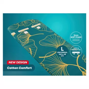 LEIFHEIT strygebrætbetræk Cotton Comfort L/Universal 140x45cm
