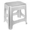 KEEEPER Maxi Max trin, lysegrå, 41 x 33,5 x 42,5 cm, 150 kg belastning, skridsikker, stabelbar