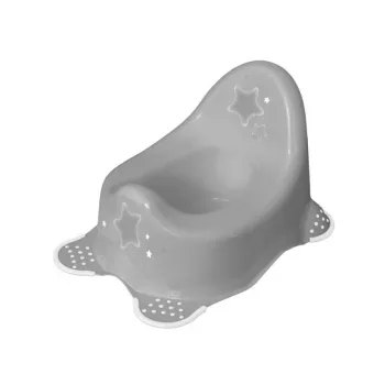 KEEEPER Adam Stars keramisk urtepotte 38x27x23,5cm grå