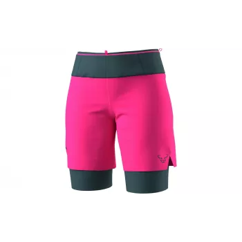Salewa dame Dynafit Ultra 2/1 løbeshorts Pink Glo XS