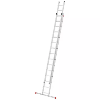 HAILO S80 ProfiStep duo kombinationsstige, aluminium, 2x15 trin, maks. belastning 150 kg