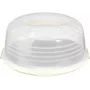 CURVER rund kage-transportboks Ø34,7x15,6 cm creme