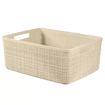 Curver kurv Jute M 12L 36x28x15cm creme