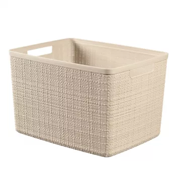CURVER kurv Jute L 20L 36x28x23cm creme