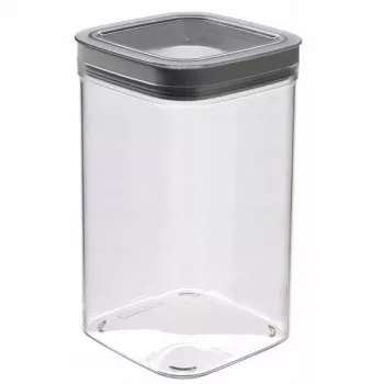 CURVER Dry Cube kvadratisk fødevareopbevaringsboks 2,3L transparent/grå