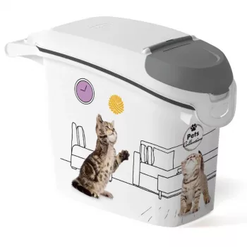 CURVER Pets Life hund- & kattefoder-opbevaringsbeholder 6 kg 15 L 23x50x36 cm