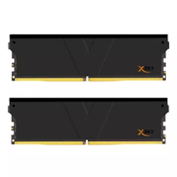 V-Color Manta XSky RGB 16GB (2x8GB) DDR5-5600 CL46 EXPO desktop-hukommelseskit, sort
