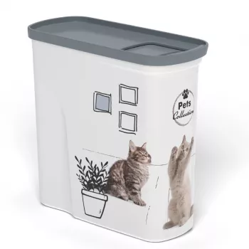 CURVER Pet Life hund- og kattefoder-opbevaringsbeholder 1,5 kg 2L