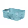 Curver Infinity Recycled 11L opbevaringsboks blå 36x27x14cm