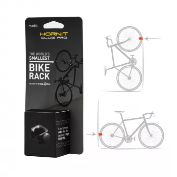 Hornit CLUG PRO Roadie Black S 7761RCP - 23 mm-32 mm (1-1.25) cykelholder