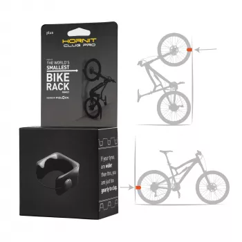 Hornit CLUG PRO MTB Plus cykelopbevaringssystem – sort, XXL (passer til 2,3 inch-3,3 inch dæk) 7765PCP