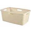 CURVER Laundry Basket Jute 46L 59x39x26cm Cream