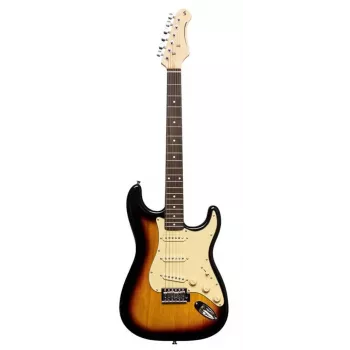 Stagg SES-30 SNB elguitar - sunburst