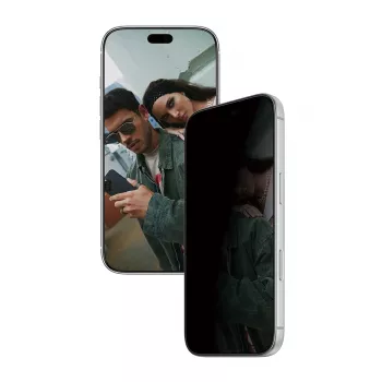 PanzerGlass PGS 2-vejs blikskærmbeskyttelsesfilm til Apple iPhone 2026 Pro Ultra-Wide Fit