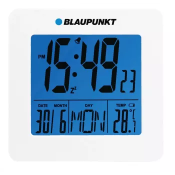 Blaupunkt CL02WH vækkeur, hvid