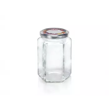 LEIFHEIT sekskantet glasbeholder 770 ml