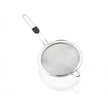 LEIFHEIT ProLine sigte Ø20 cm rustfri stål finsigte med ergonomisk greb, opvaskemaskineegnet, ophængningsøje, støttekrog