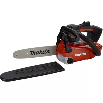 Makita DUC258Z02 akku-kædesav 18V brushless 25cm signalrød (kun maskine)