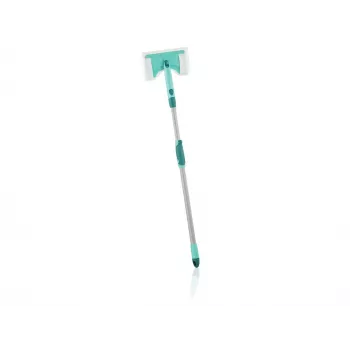 LEIFHEIT flise- og badeværelsesbørste med teleskopstang 93-150 cm baderenser Micro Duo