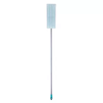 LEIFHEIT POWER CLEAN M Micro Duo flad mop med teleskopstang, 33 cm, grøn/hvid/grå