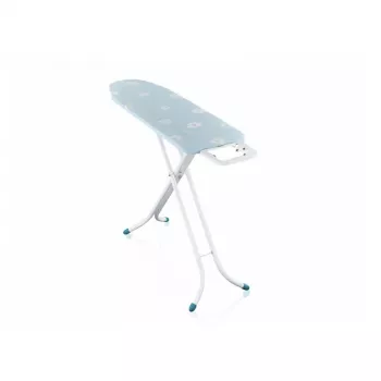 LEIFHEIT strygebræt Classic M Compact 120x38cm med bomuldsbetræk og fast strygejernshylde