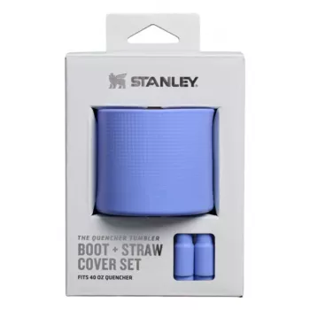 STANLEY The Quencher Boot + sugerørsadapter hortensiablå 1,18L silikonesæt