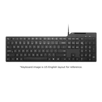 Lenovo USB-A kablet smartcard-tastatur 5000-US engelsk 4Y41U13312