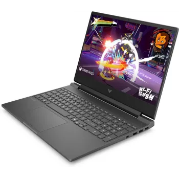HP Victus 15-fa2059nw 15,6 inch FHD 144Hz gaming-bærbar computer - Intel Core i7-13620H, 16GB RAM, 512GB SSD, NVIDIA GeForce RTX 5060, Windows 11 Home, sort