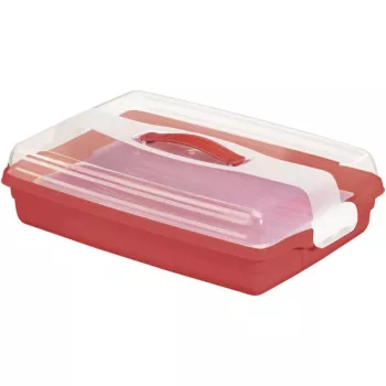 CURVER kage-transportboks rektangulær 45x29,5x11,1 cm rød