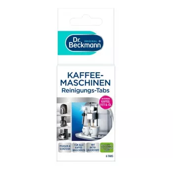 DR.BECKMANN kaffemaskine-rengøringstabletter 6g (6-pak) til Bosch Tassimo