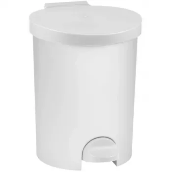 CURVER Deco pedalspand 15L hvid med udtagelig inderspand