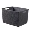 CURVER kurv Jute L 20L 36x28x23cm mørkegrå