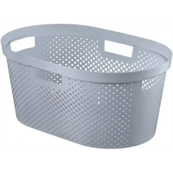 CURVER Infinity genbrugsvasketøjskurv 40L 59x39x27cm grå