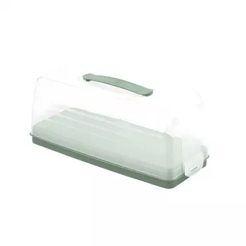 CURVER Smart To Go Rektangulær Kageboks 35,5 x 15 x 14,2 cm grøn