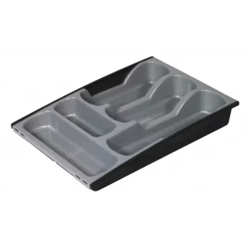 CURVER Modulo Nature rektangulær serveringsfad 42x30x6,4 cm skifer sort