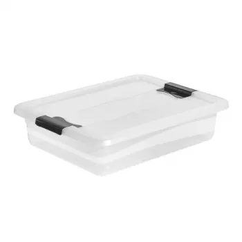 keeeper Crystalbox Cornelia Boks med låg 7L, 39,5 x 29,5 x 9,5 cm, transparent