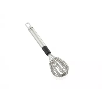 LEIFHEIT Speed Quirl S Piskeris, rustfrit stål, 27 cm, opvaskemaskineegnet, hvid/grå