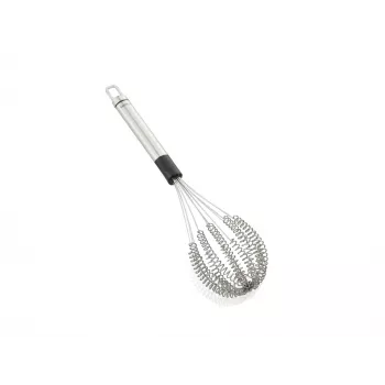 LEIFHEIT Speed Quirl M Håndpiskeris, rustfrit stål, hvid/grå, 26 cm