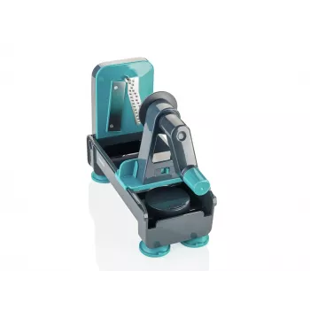 LEIFHEIT Table Scroll Cutter Vægmonteret dispenser til film og husholdningsfilm, hvid