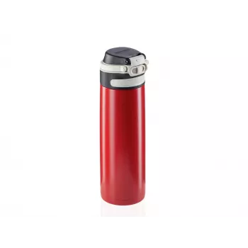 LEIFHEIT Thermo Mug Flip 600 ml rød