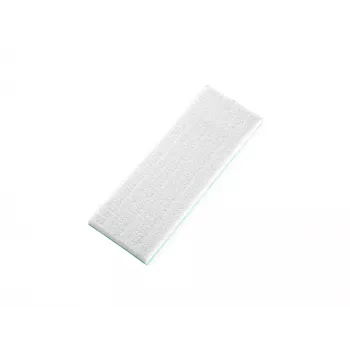 LEIFHEIT Picobello M Super Soft ekstra mikrofiber-moppebetræk, 33 cm, hvid/turkis