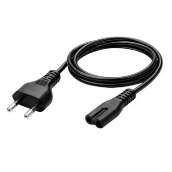 MediaRange MRCS346 IEC-netkabel 1,5 m Eurostik til C7 Figure-8 sort