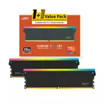 V-Color Manta XSky RGB 16GB DDR5-6000 CL28 EXPO hukommelsesmodul, sort