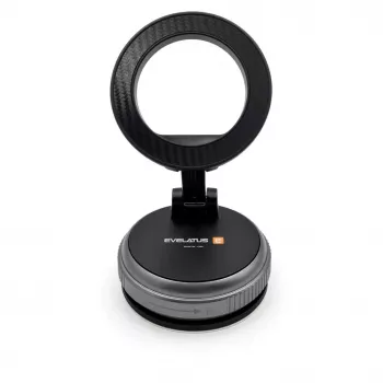Evelatus Premium magnetisk roterende mobilholder til bil sort
