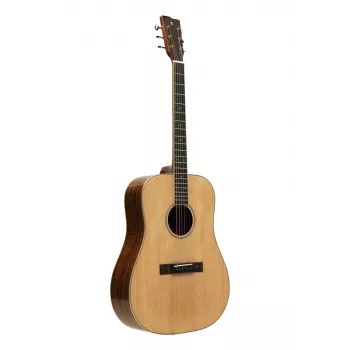 Stagg SA45 D-AC Dreadnought akustisk guitar - Natur