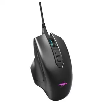 Hama uRage Reaper 410 kablet optisk gaming-mus, 12000 DPI, 6 programmerbare knapper, RGB, sort