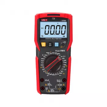 UNI-T UT89X universal-måleinstrument digitalmultimeter 6000 counts True RMS CAT III 1000V/CAT IV 600V med NCV, spændingsføler, LPF og temperatur