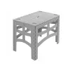 keeeper foldbart udendørsbord Timo L, Nordic Grey, 70 x 45 x 55 cm, bæreevne 80 kg