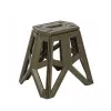 KEEEPER foldbar campingstol Tom, oliven, bæreevne 120 kg, 29 x 20 x 39 cm