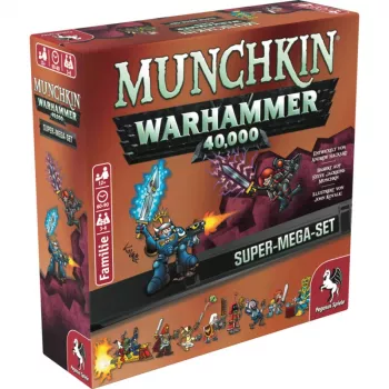 Pegasus Munchkin Warhammer 40K Super Mega Set kortspil